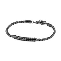 Bracciale Brosway Uomo Metropolitan in Acciaio Cristallo BRL16 - BRL16